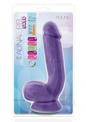 Au Natur Bold Pound Dild 8.5 Purp(disc)