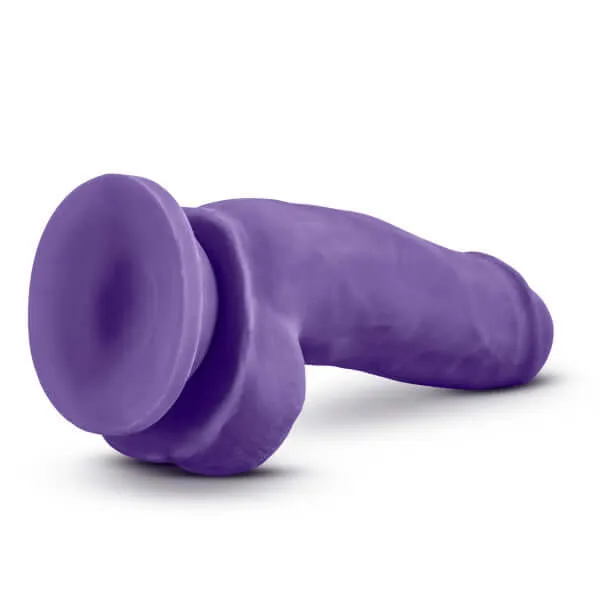 AU Naturel Bold Beefy 7" Dildo Purple