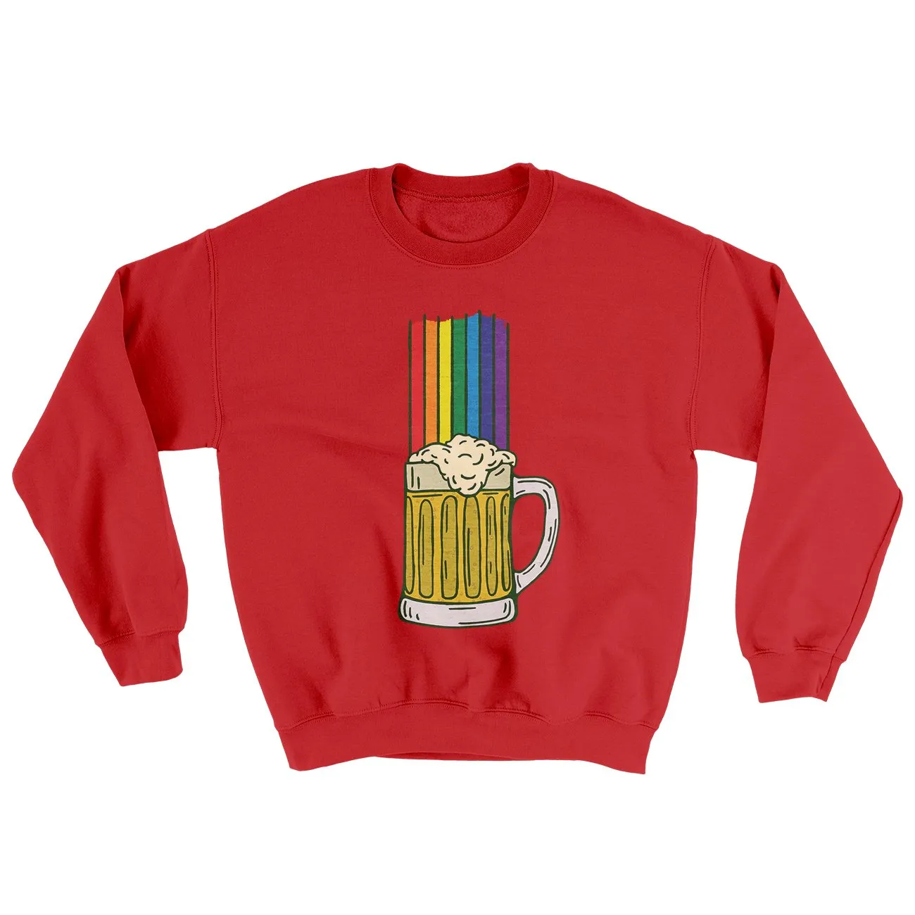 Beer Rainbow Ugly Sweater