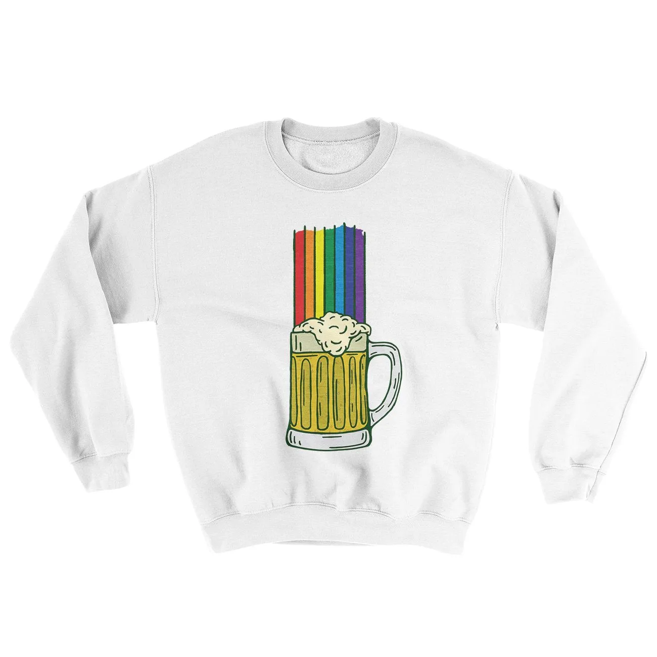 Beer Rainbow Ugly Sweater