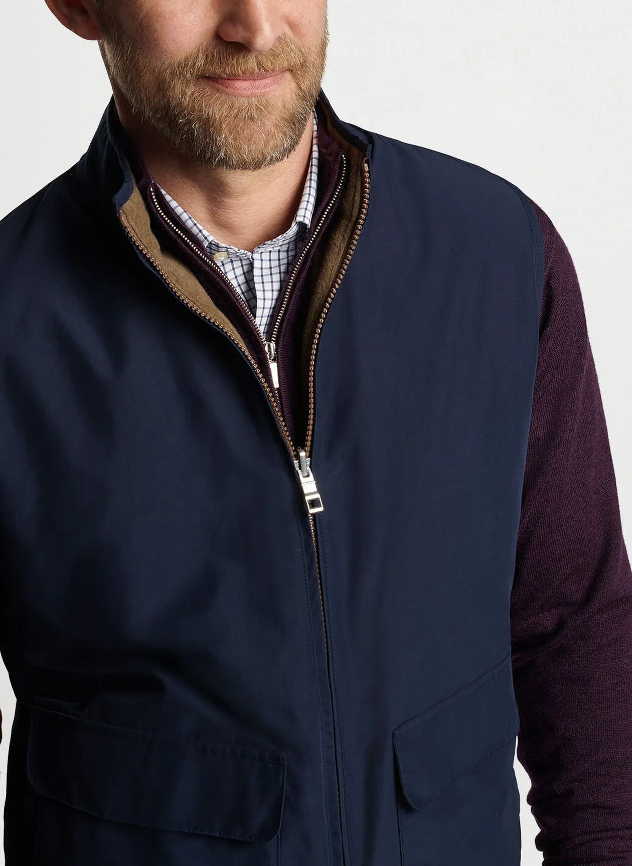 Brentwood Reversible Fleece Vest