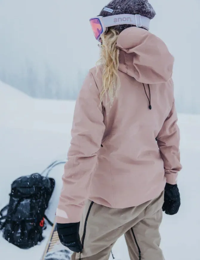 Burton [ak] GORE-TEX 2L Upshift Women's Jacket 2025 | Shadow Pink