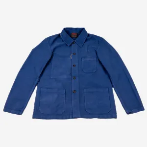 Chore Jacket - French Moleskin - Hydrone Blue