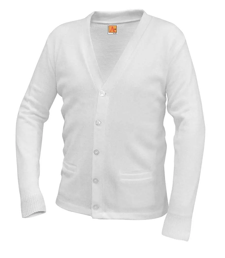 Classic V-Neck Cardigan Uniform Sweater Best Seller!