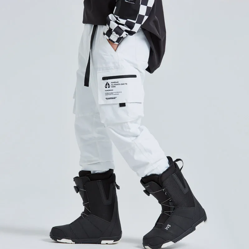 Couple Outdoor Cargo Snowboard Pants