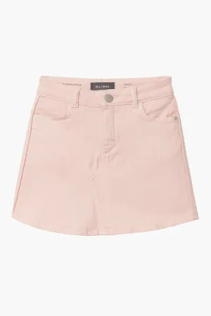 DL1961 Jenny Girls Jean Skirt - Rosewater