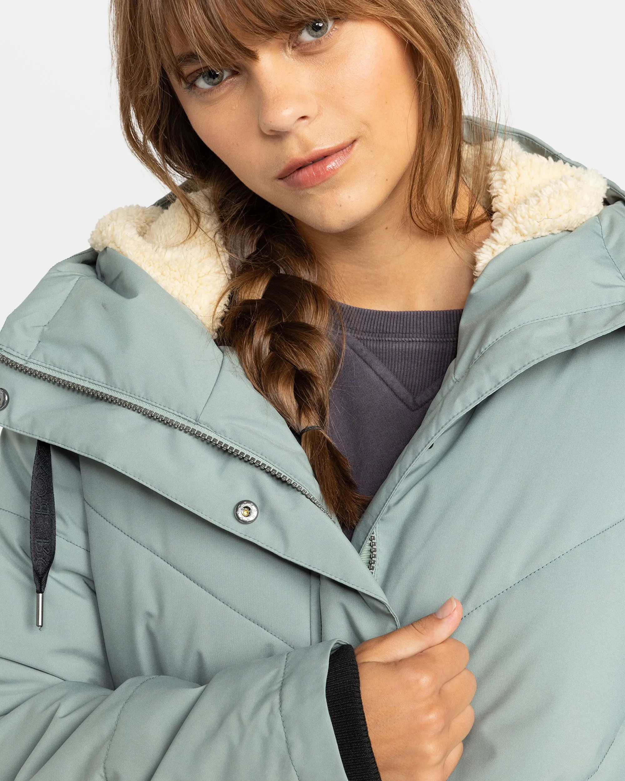 Ellie Insulated Snow Jacket - Lily Pad