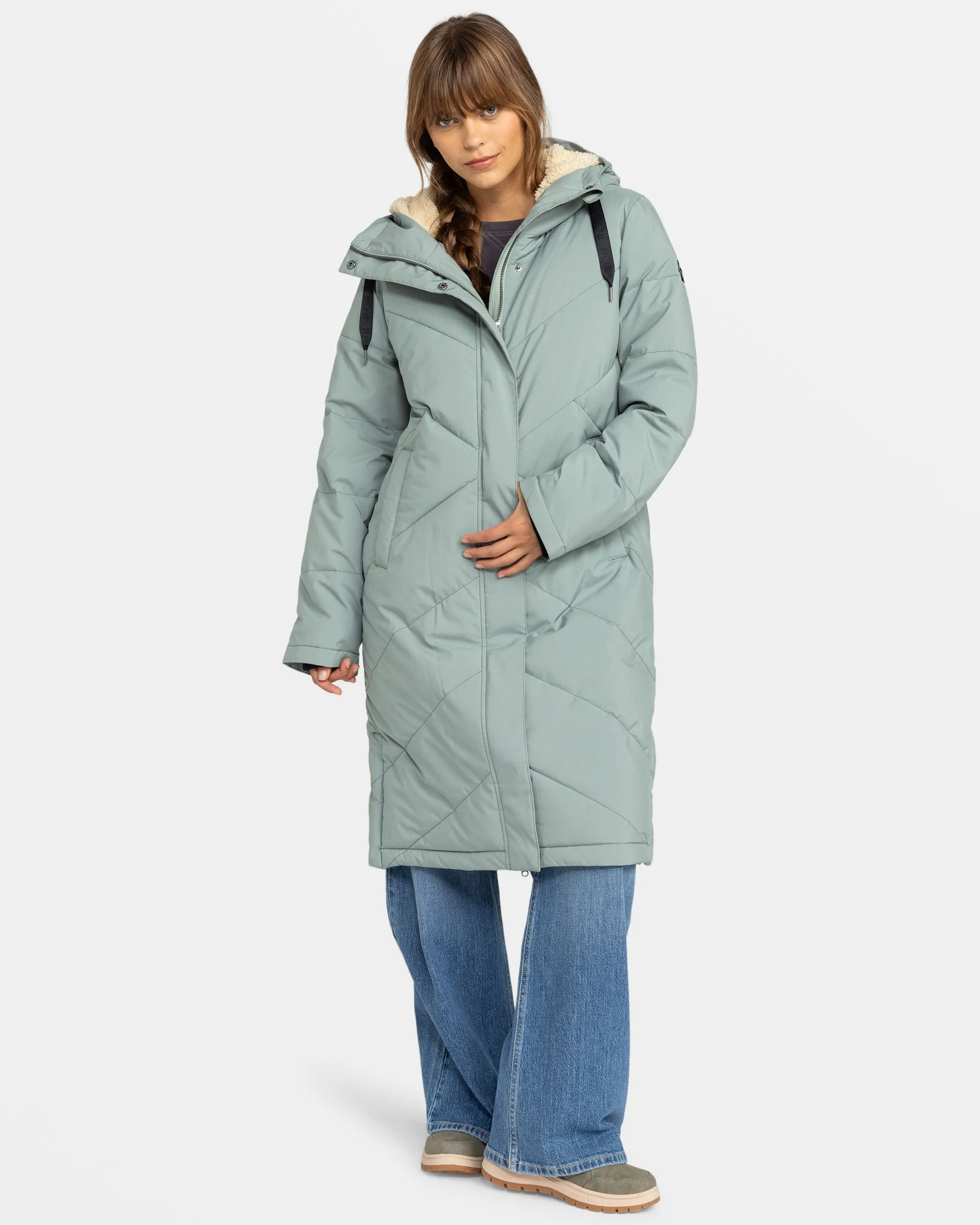 Ellie Insulated Snow Jacket - Lily Pad