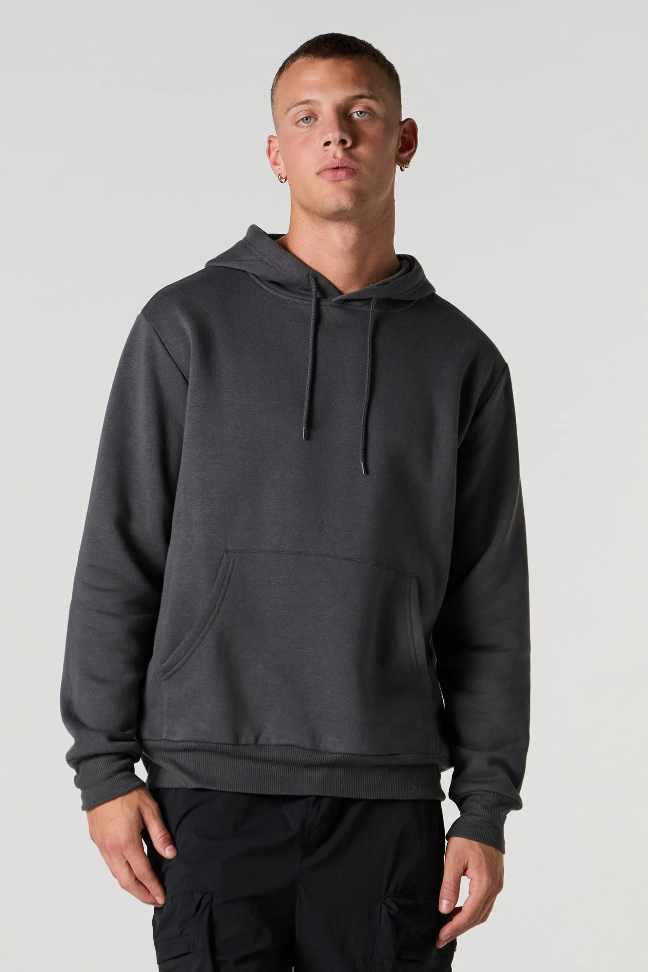 Everyday Solid Fleece Hoodie