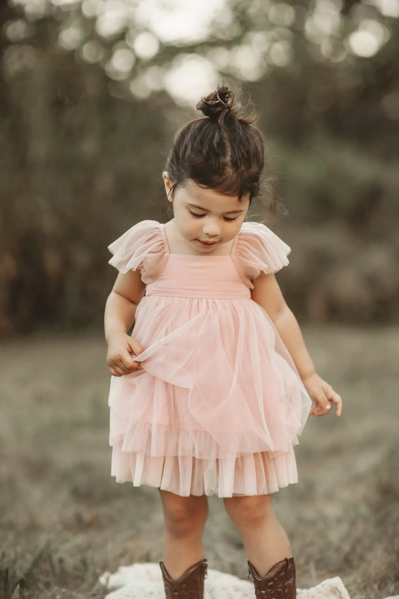 Fawn Dress (soft pink tulle)