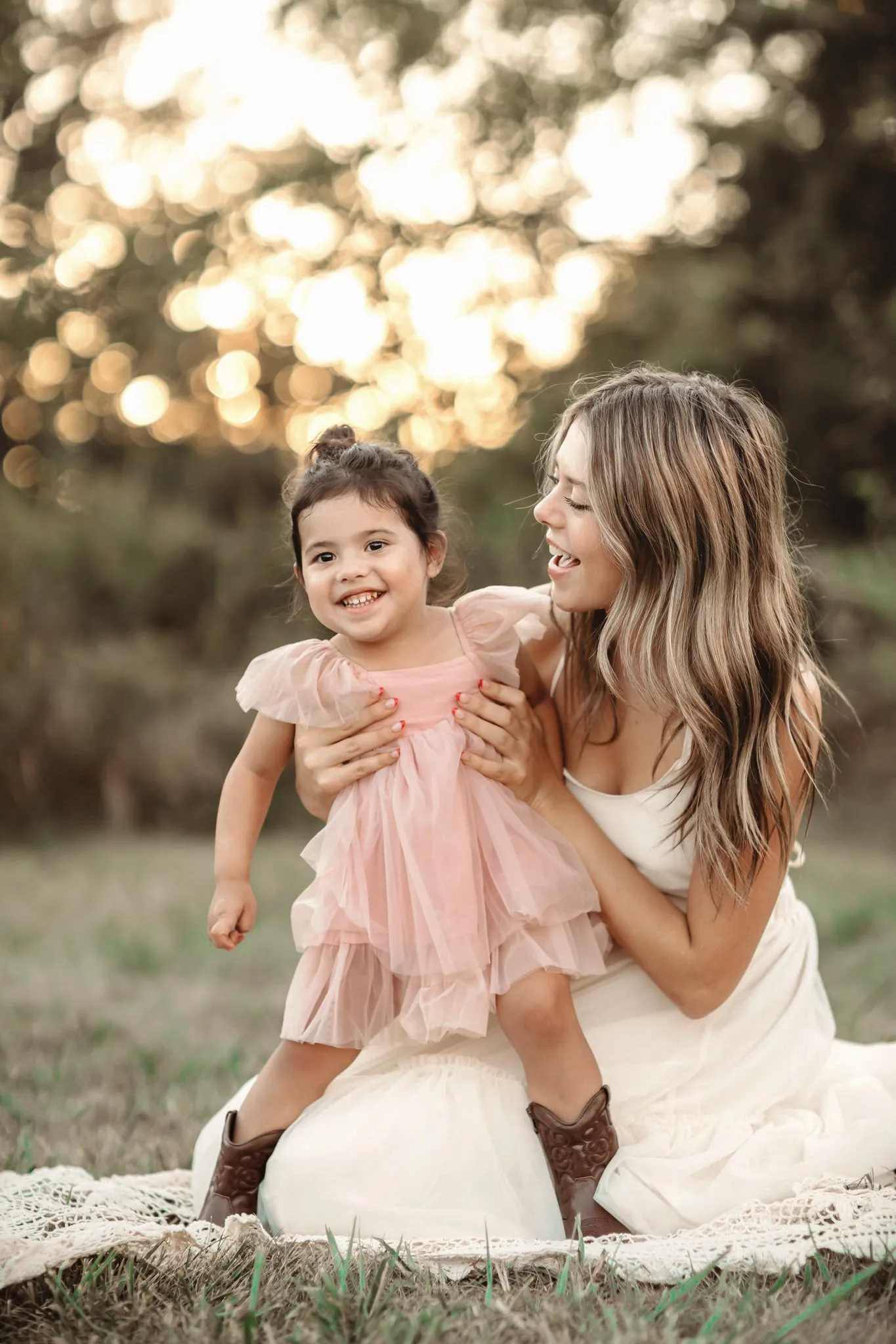 Fawn Dress (soft pink tulle)