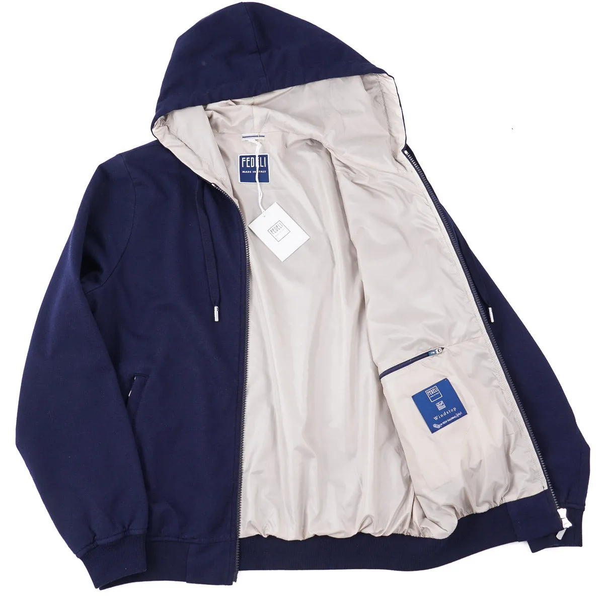 Fedeli Hooded Windstop Jacket