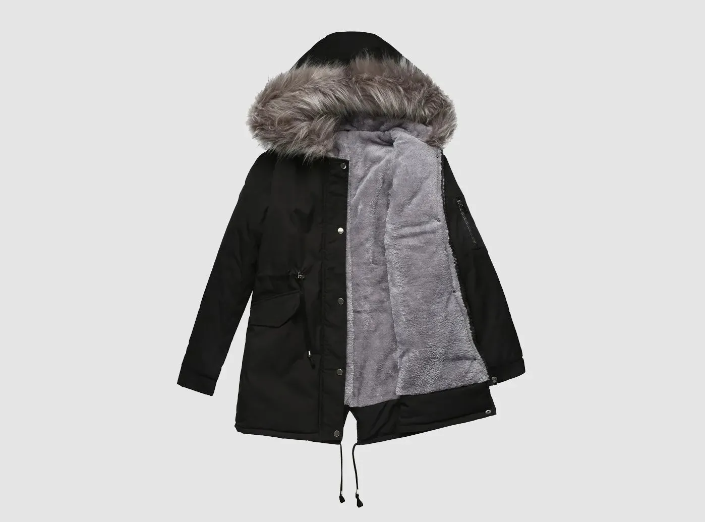 FitVille Women's Long Winter Parka