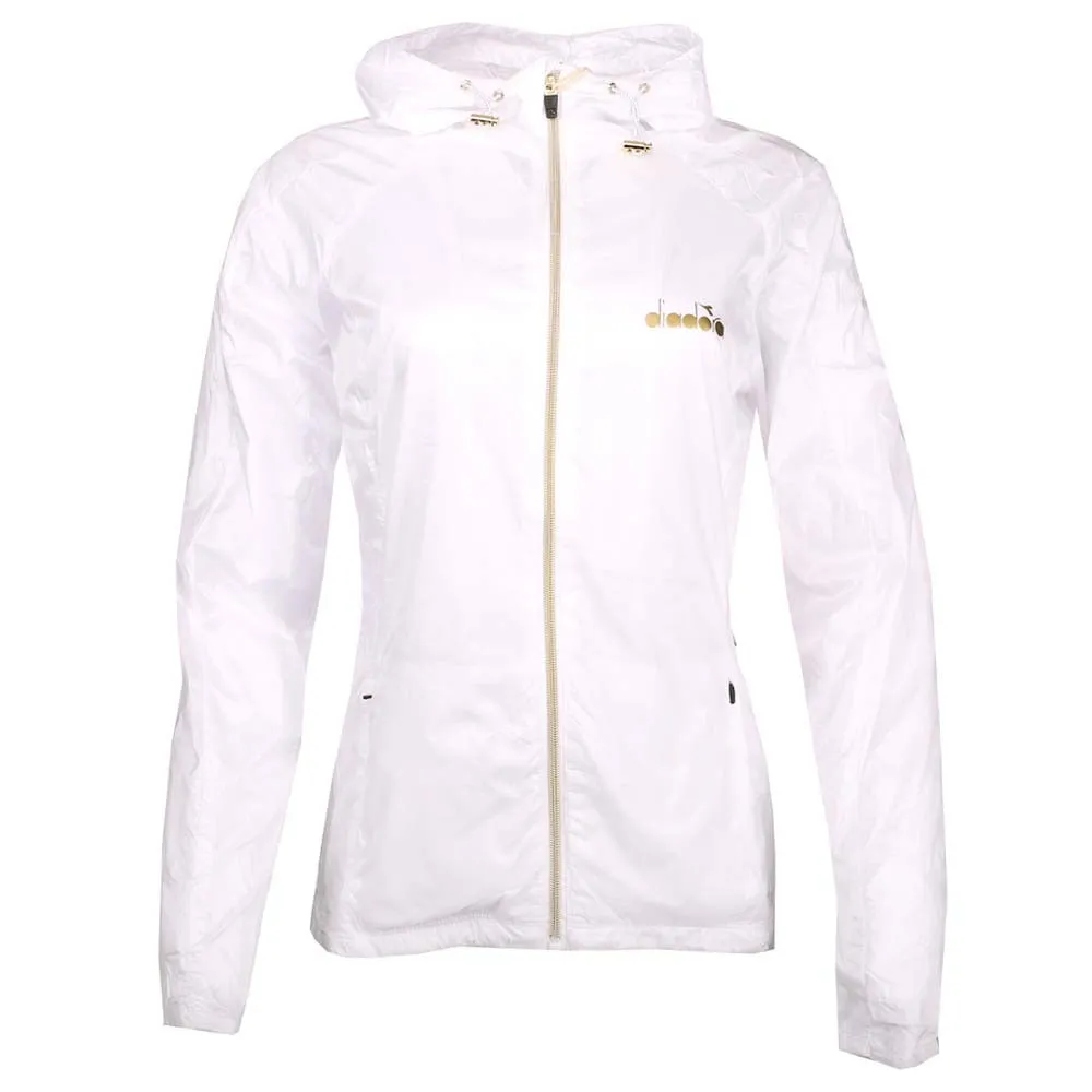 Gold Full Zip Running Windbreaker