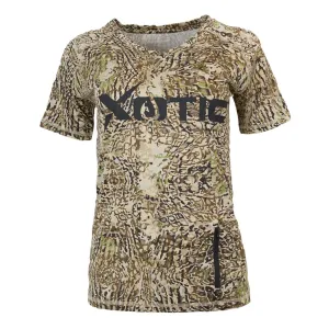 HD Camo Short Sleeve Women's Performance Shirt