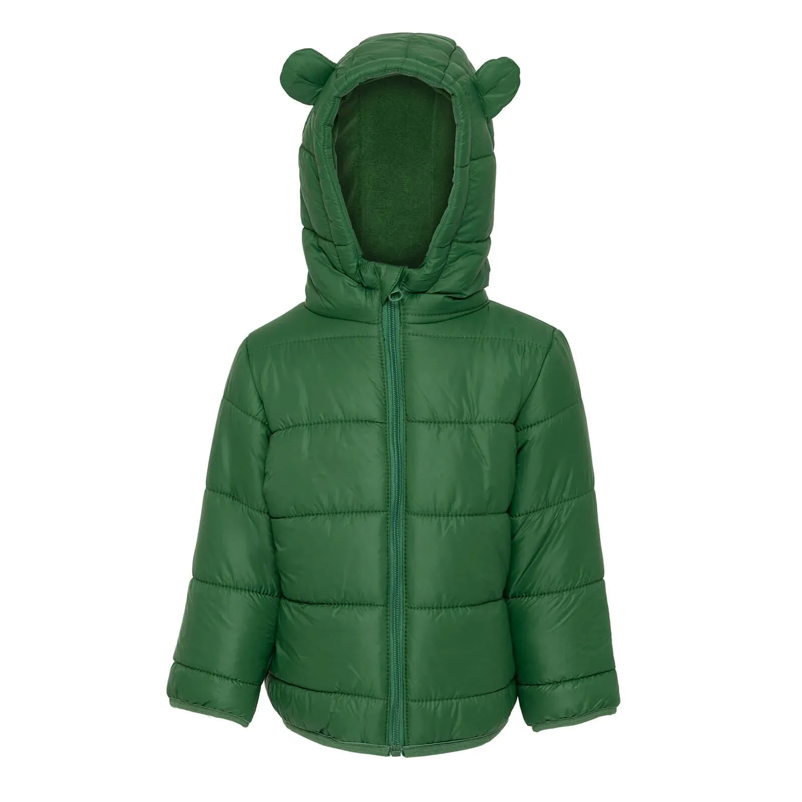 HelloBaby Eared Hoodie Coat - Green