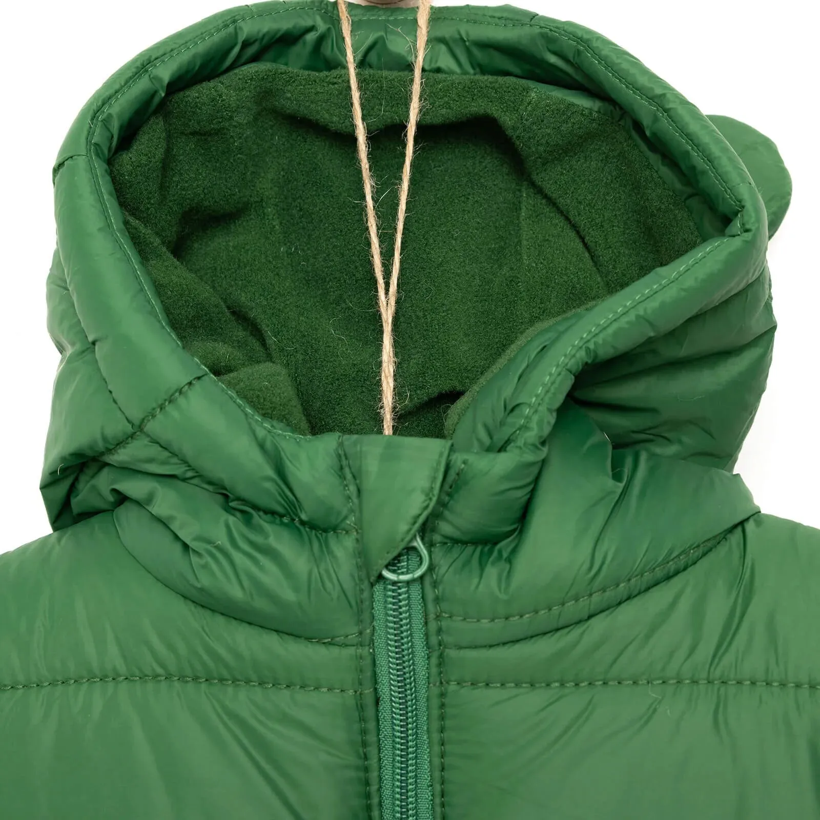 HelloBaby Eared Hoodie Coat - Green