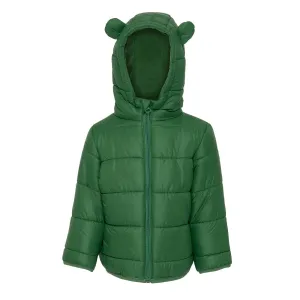 HelloBaby Eared Hoodie Coat - Green