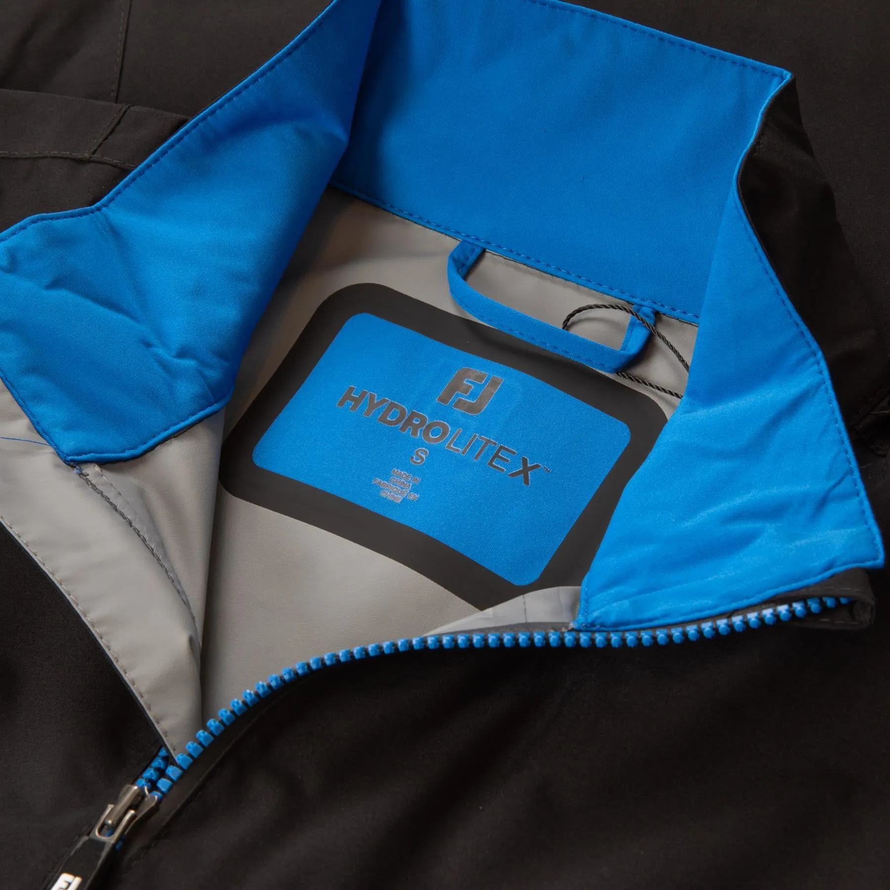 HydroLite X Waterproof Jacket Black/Blue - 2025