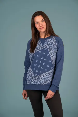 Kimia Bandana Sweatshirt Indigo