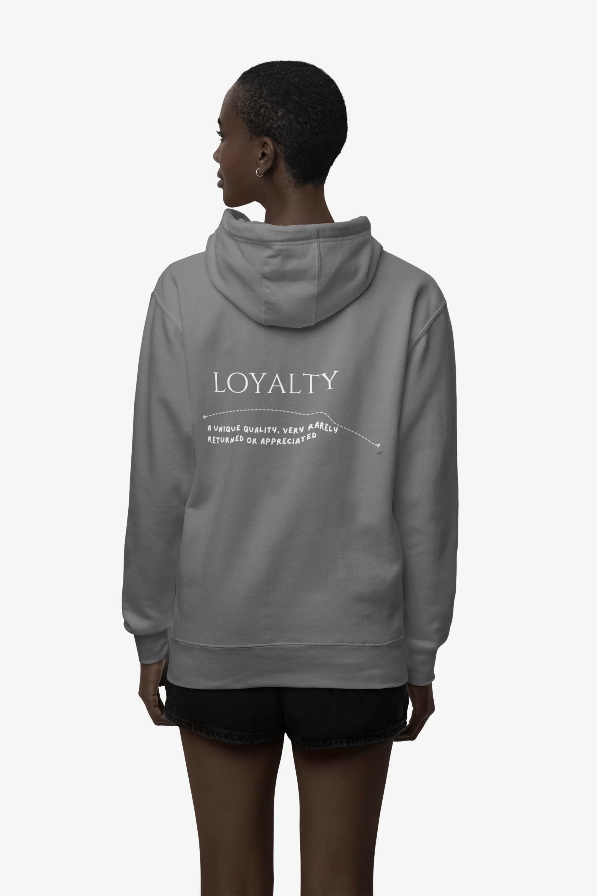 Loyalty - A unique quality, very rarely returned or appreciated.