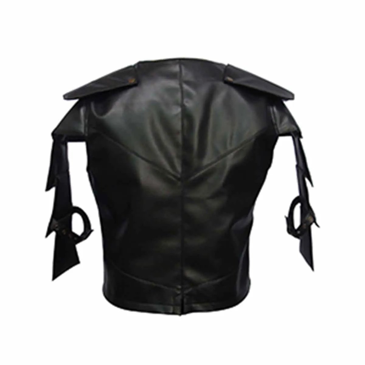 Mens Black Leather Heavy Duty Steampunk Victorian Armour - B27