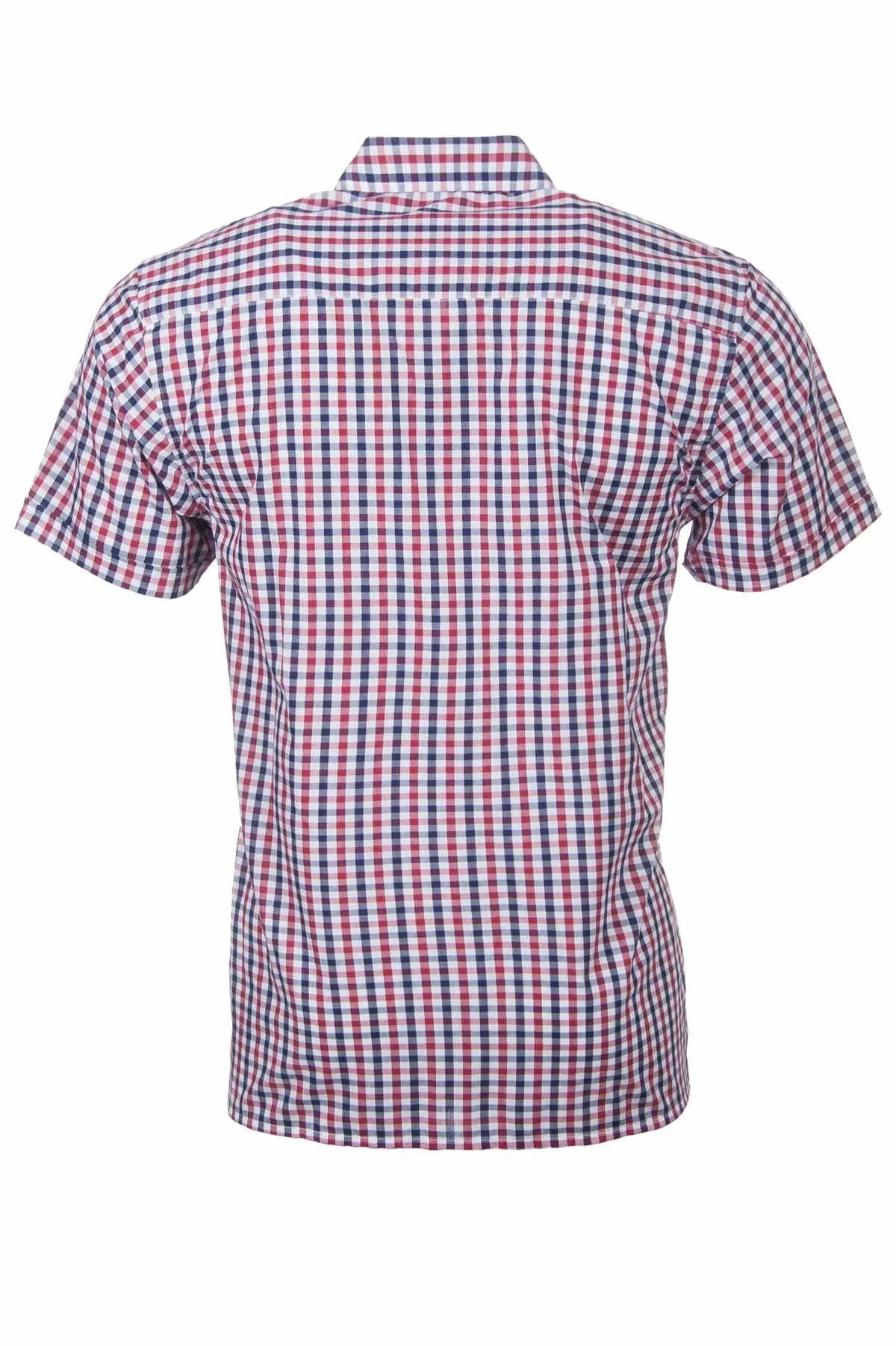 Men's Short Sleeved Check Shirts