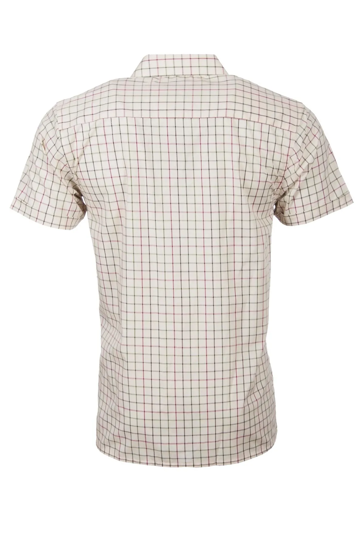 Men's Short Sleeved Check Shirts