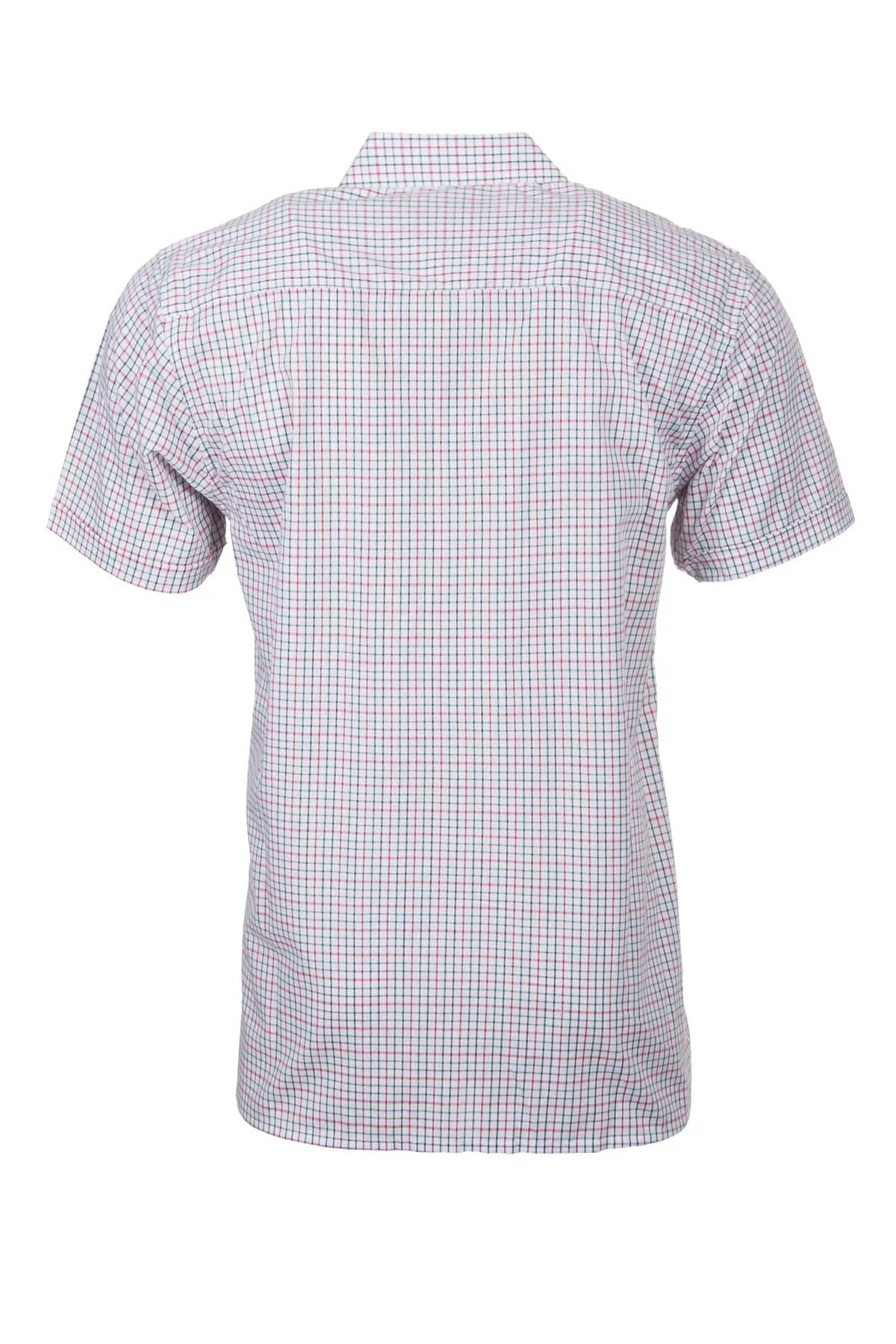 Men's Short Sleeved Check Shirts