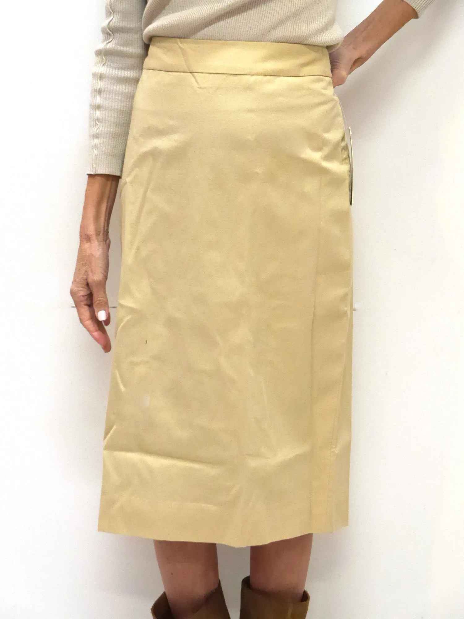 Mossaic Slim Cut Straight Skirt Skirt (1804)