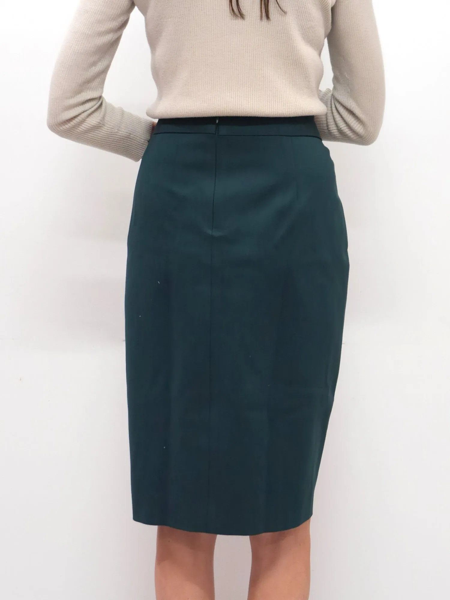 Mossaic Slim Cut Straight Skirt Skirt (1804)