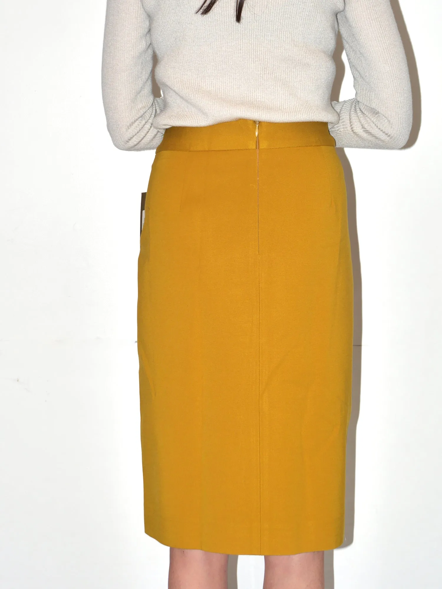 Mossaic Slim Cut Straight Skirt Skirt (1804)