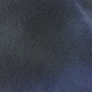 Navy Blue Solid Anti Pill Polar Fleece Fabric