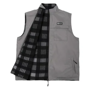 Reversible Vest | Lumberjack Grey | Grey PreOrder