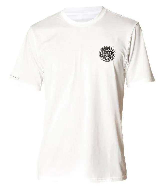 Ripcurl Search Short Sleeve Microfibre UV Tee (2018) - White