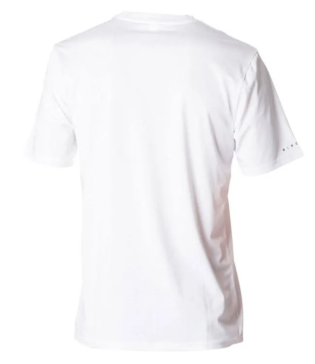 Ripcurl Search Short Sleeve Microfibre UV Tee (2018) - White