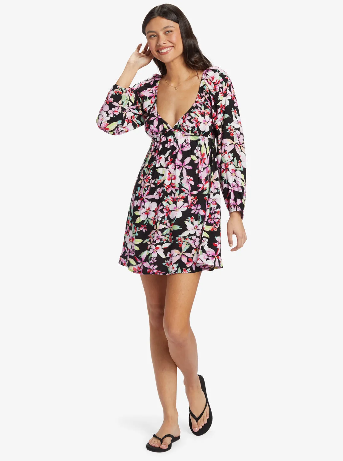 Roxy Sweetest Shores Mini Dress