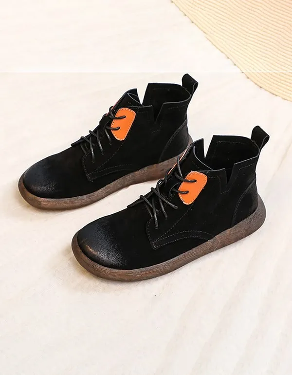 Suede Spring Autumn Comfortable Short Boots