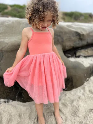 Vignette Kia Tutu Dress In Coral