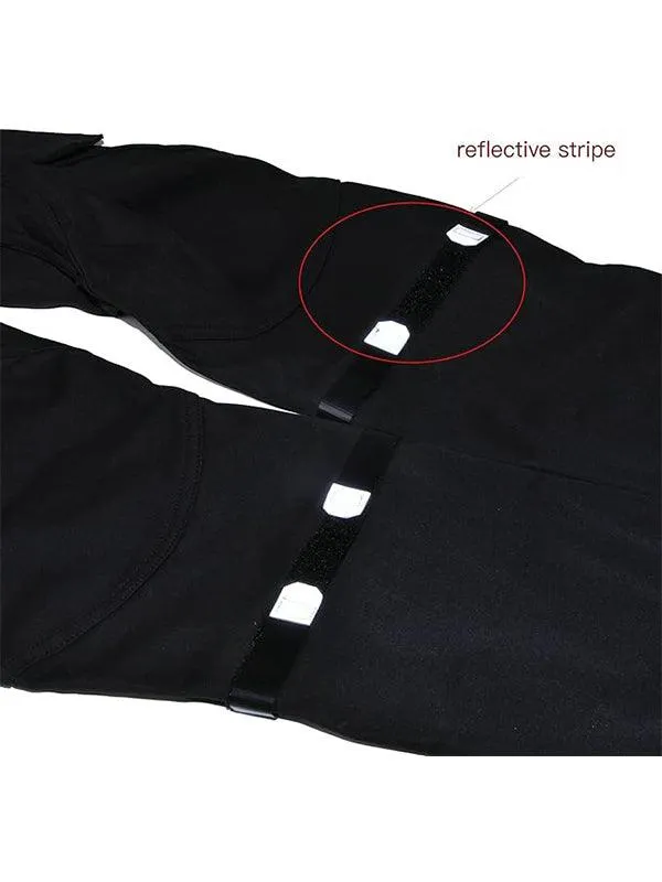 Waterproof Windproof Breathable Elastic Motorcycle Anti-Fall High Waist Pants