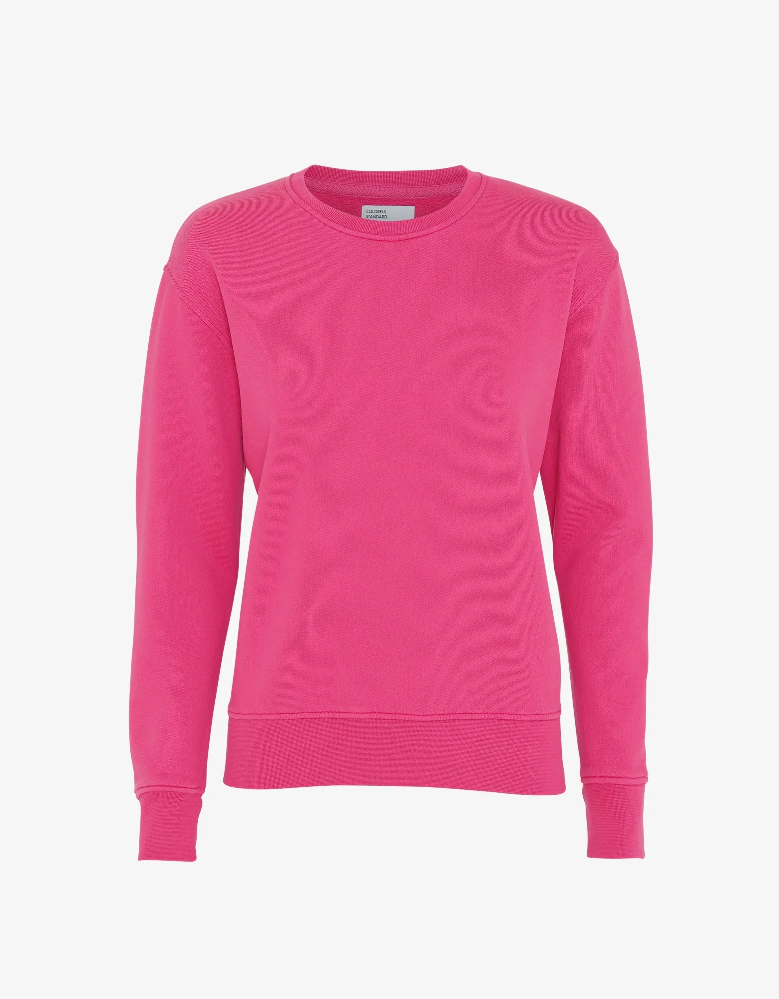 Women Classic Organic Crew - Bubblegum Pink