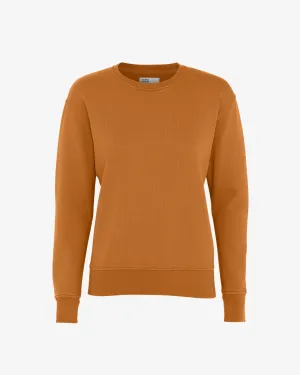 Women Classic Organic Crew - Ginger Brown