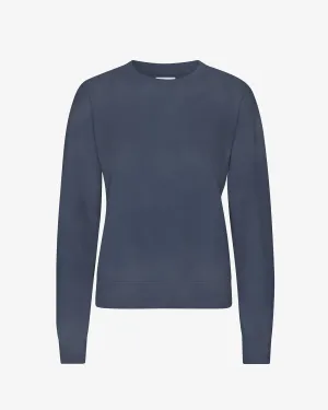 Women Classic Organic Crew - Neptune Blue